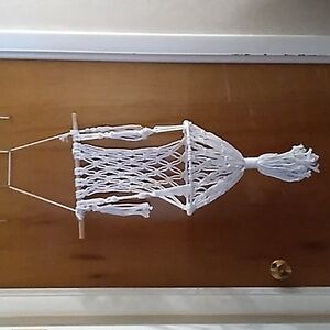 Wall Hanging Macrame Cat Bed
